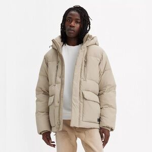 NWT Levi's Men's Hooded Puffer Jacket